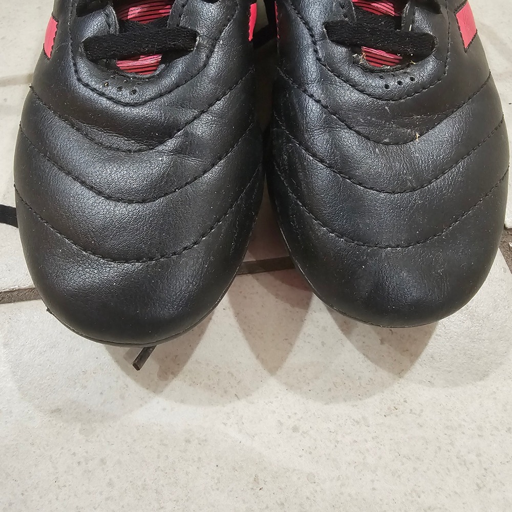 Adidas Goletto VIII FG Kids Soccer Cleats Black Pink Size 3 Youth - Picture 7 of 7